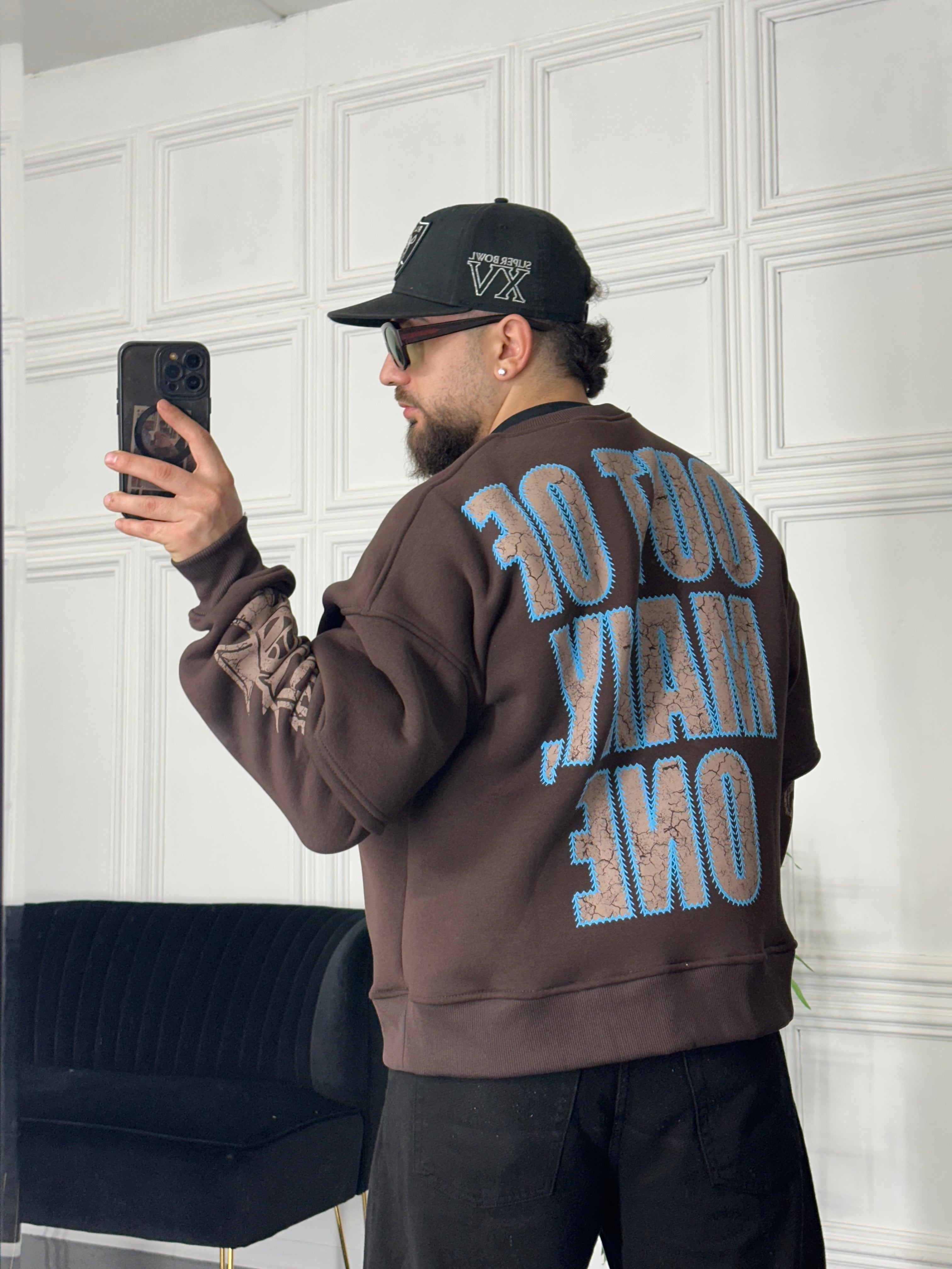 Felpa Bunker Double Brown