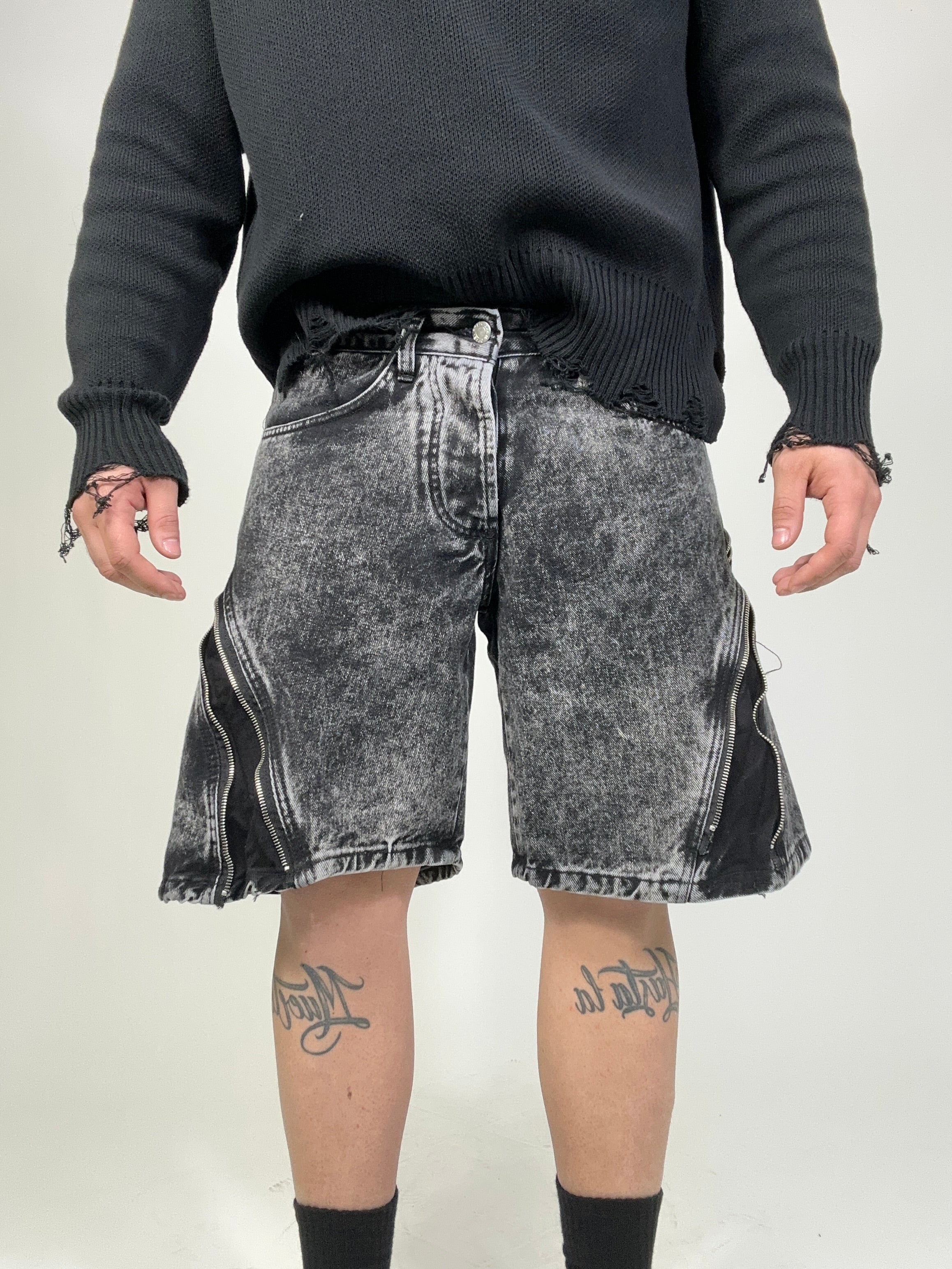 Jeans Short Full Zip