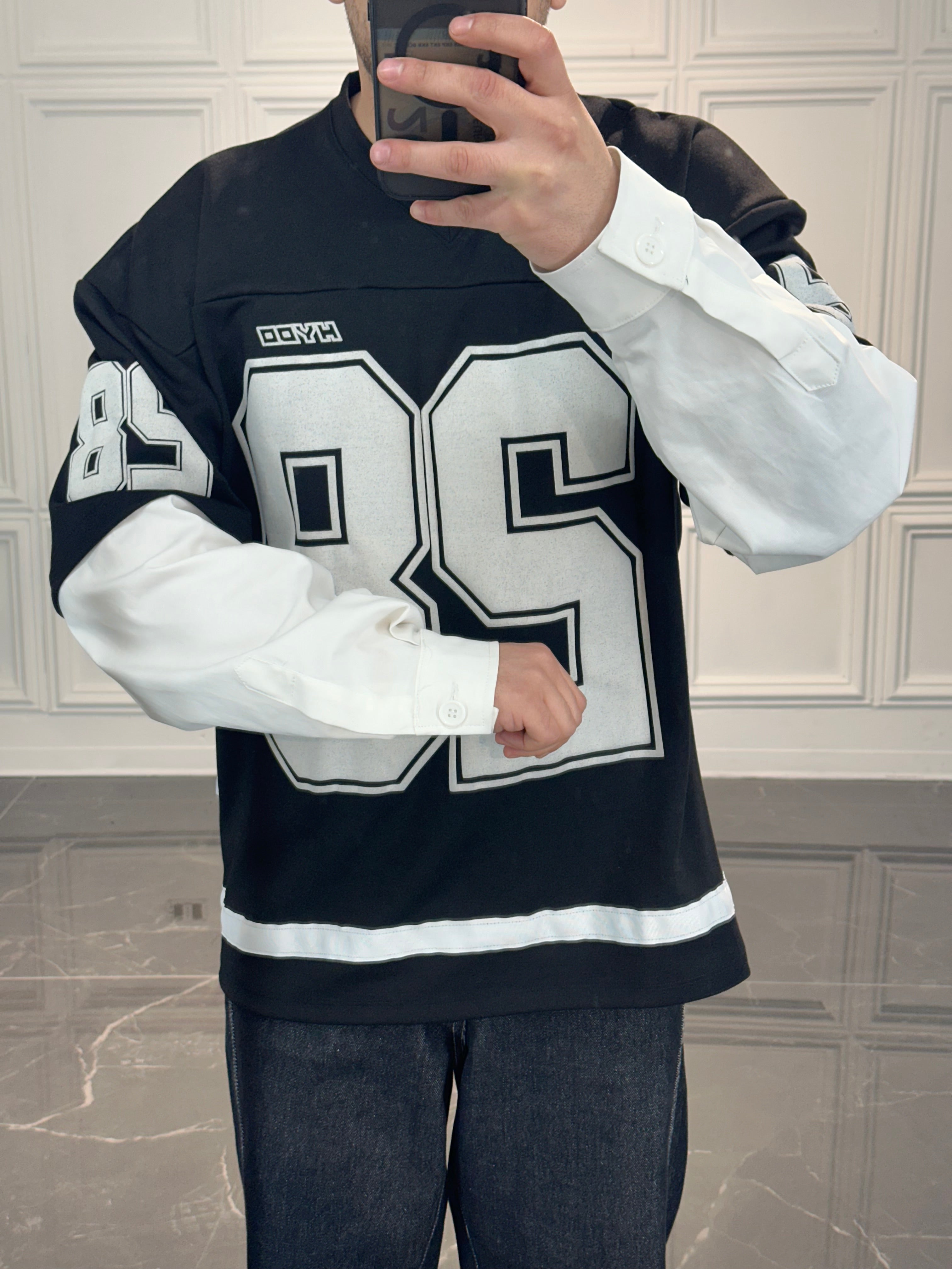 Long Sleeve Hydo NFL nera