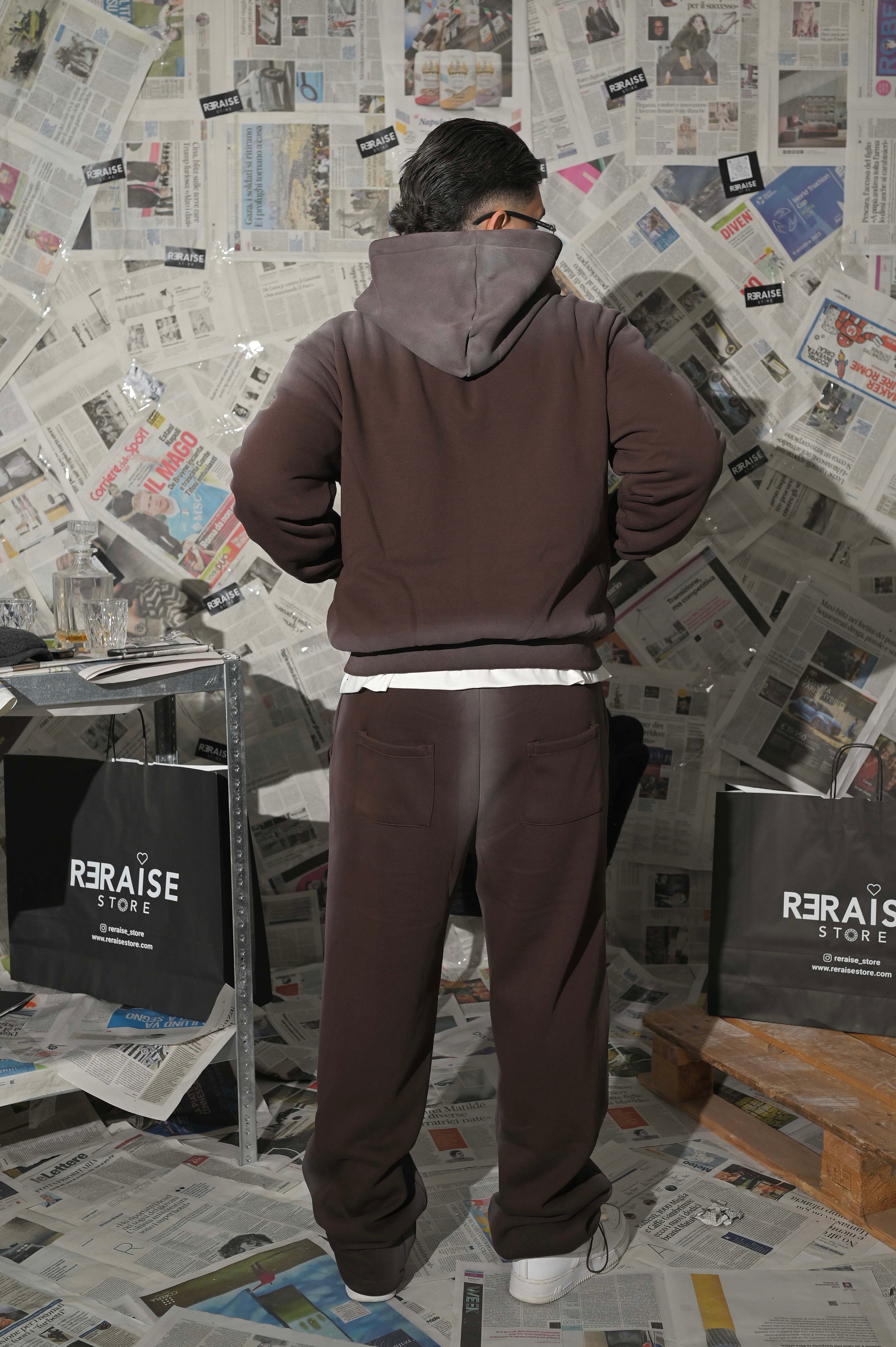 Coordinato Tuta Fade Brown