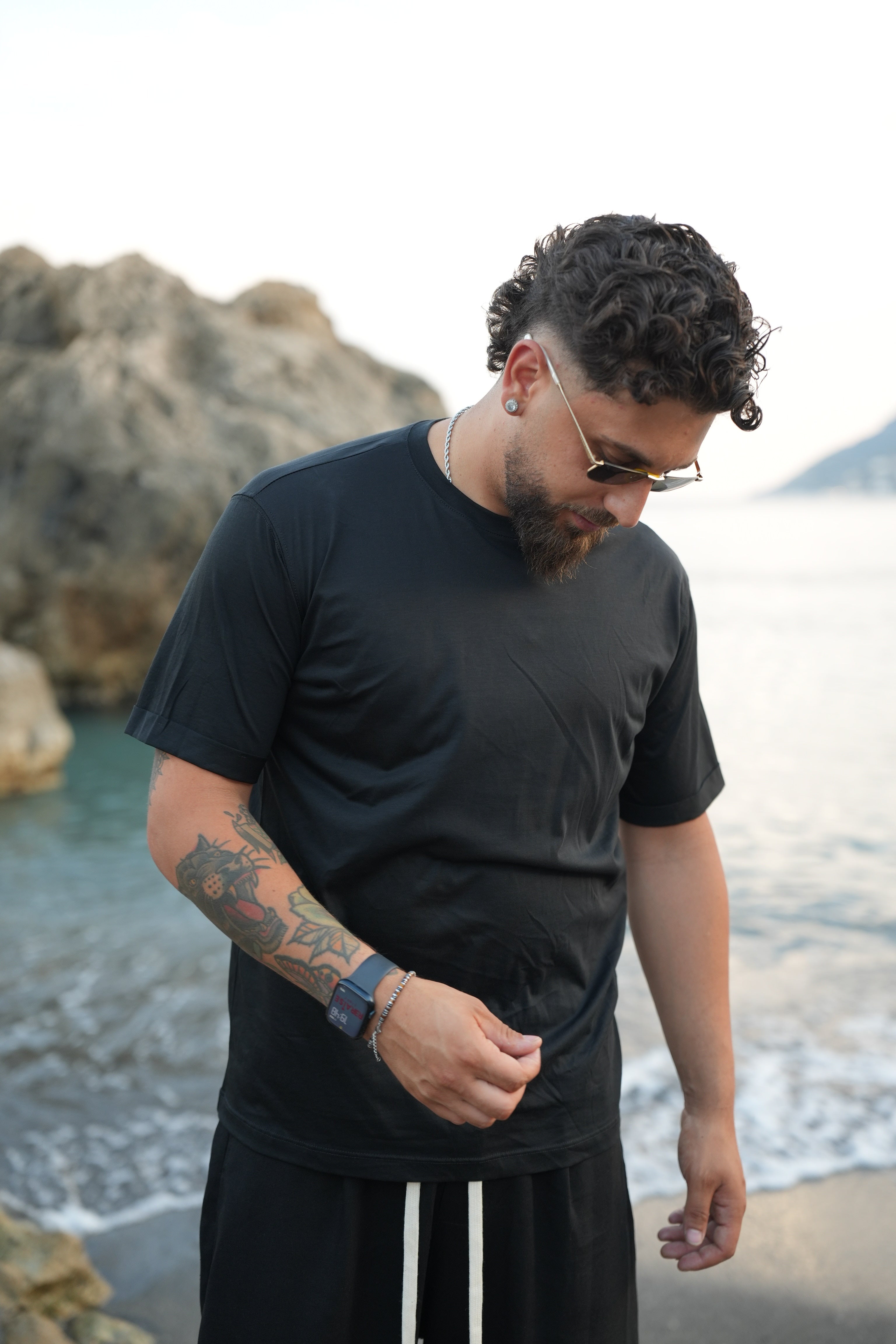 T-shirt Filo di scozia