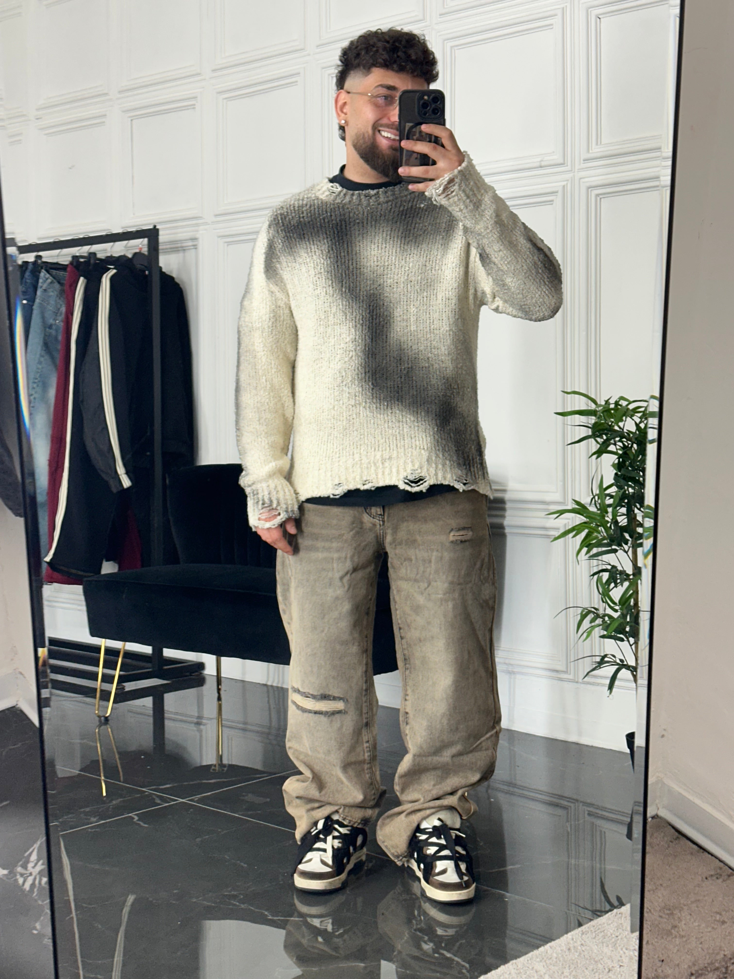 Maglione Broken Fade