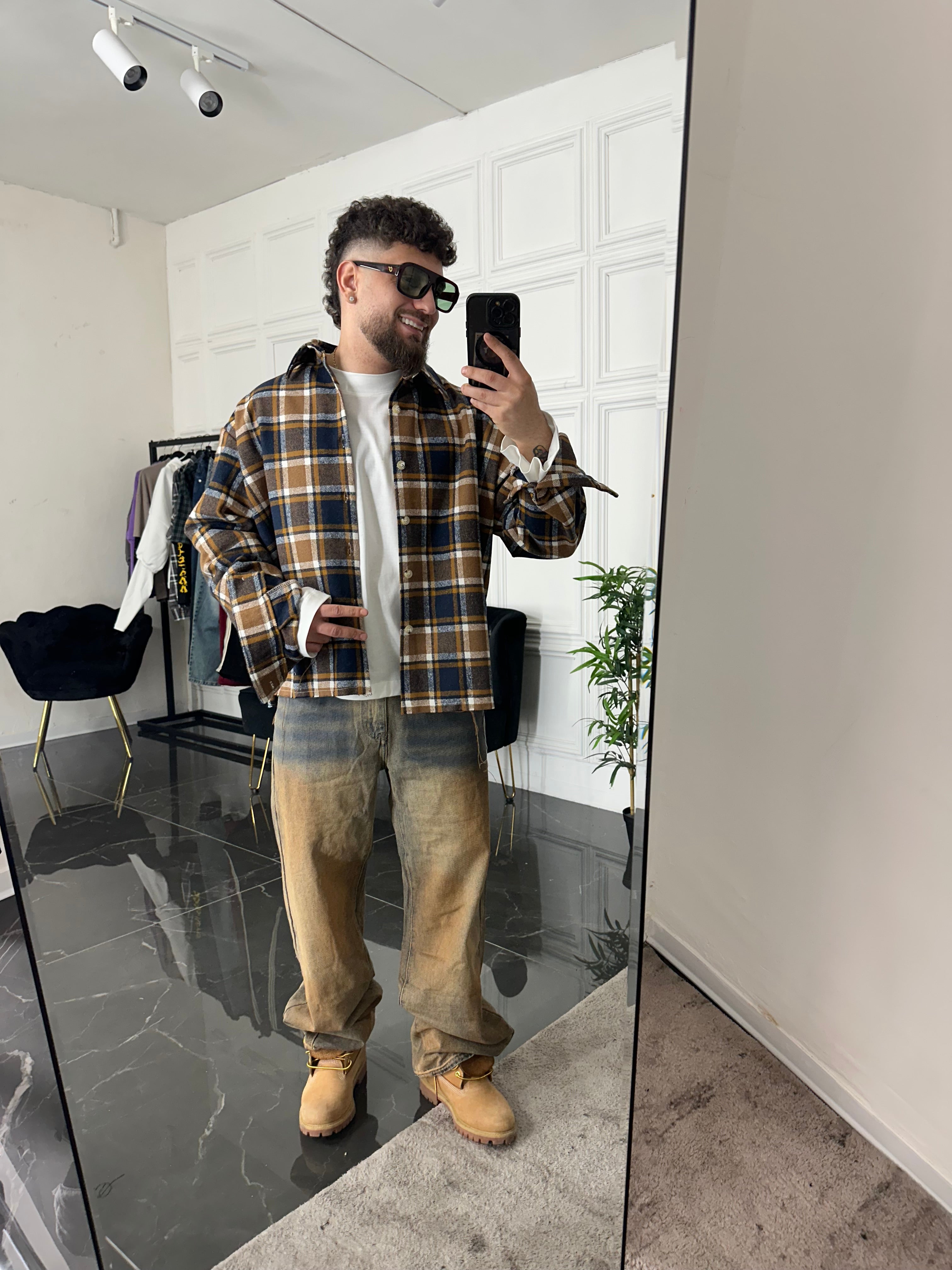 Jeans Baggy Sandblue