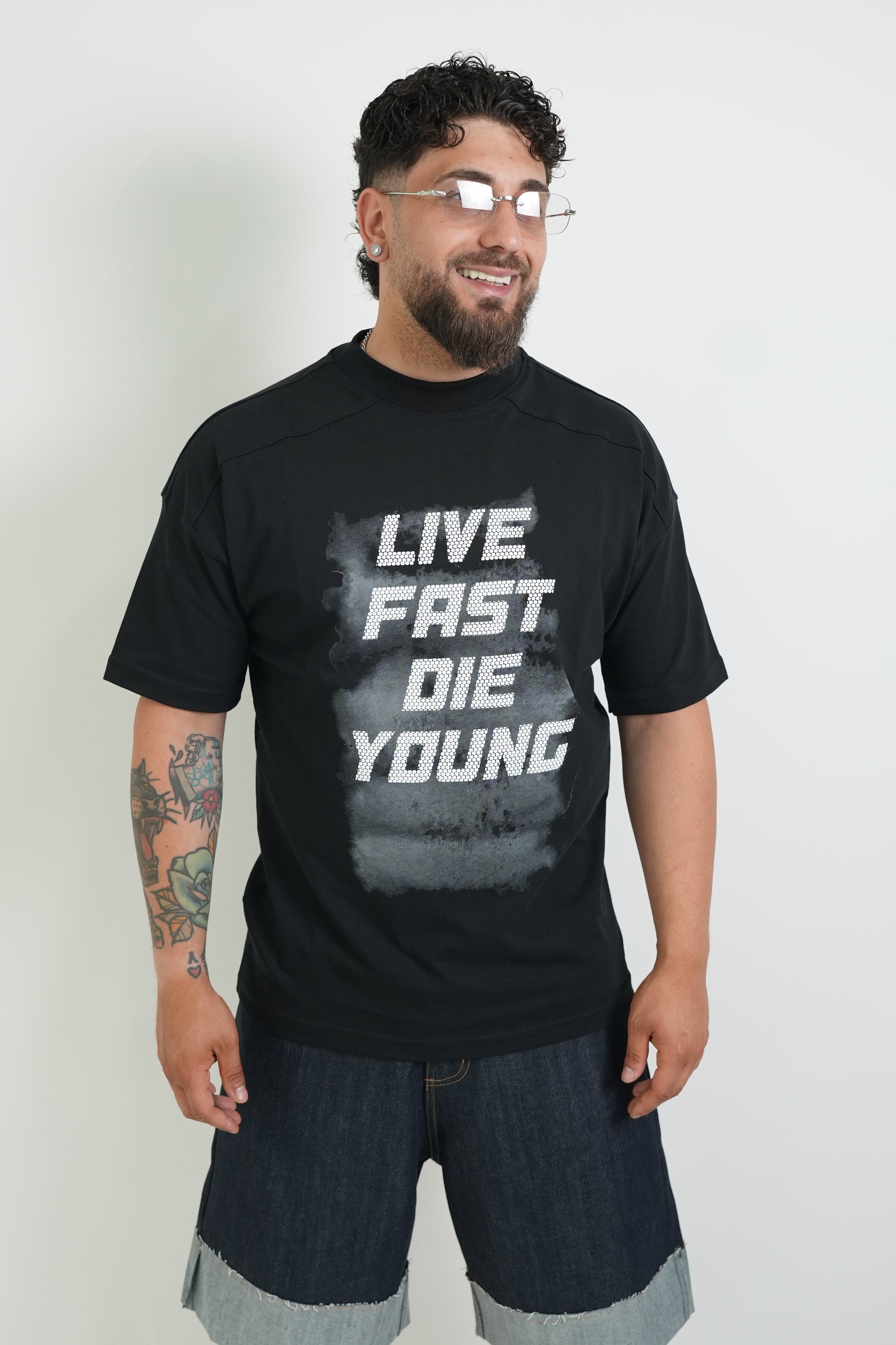 T-Shirt Die Young Black