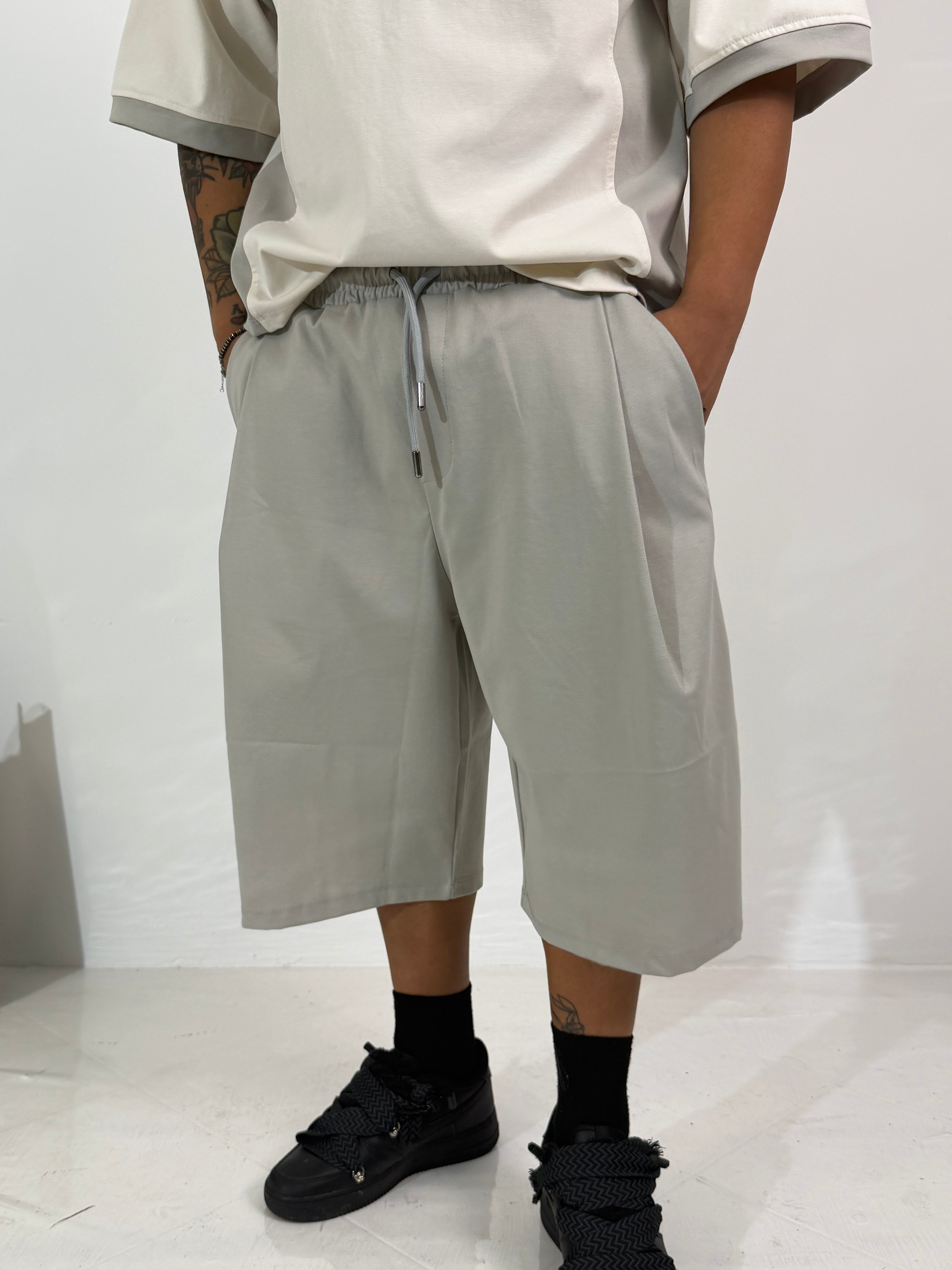 Coordinato Bunker Polo Grigio