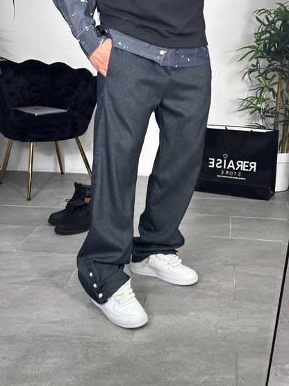 Pantalone gioiello denim blu