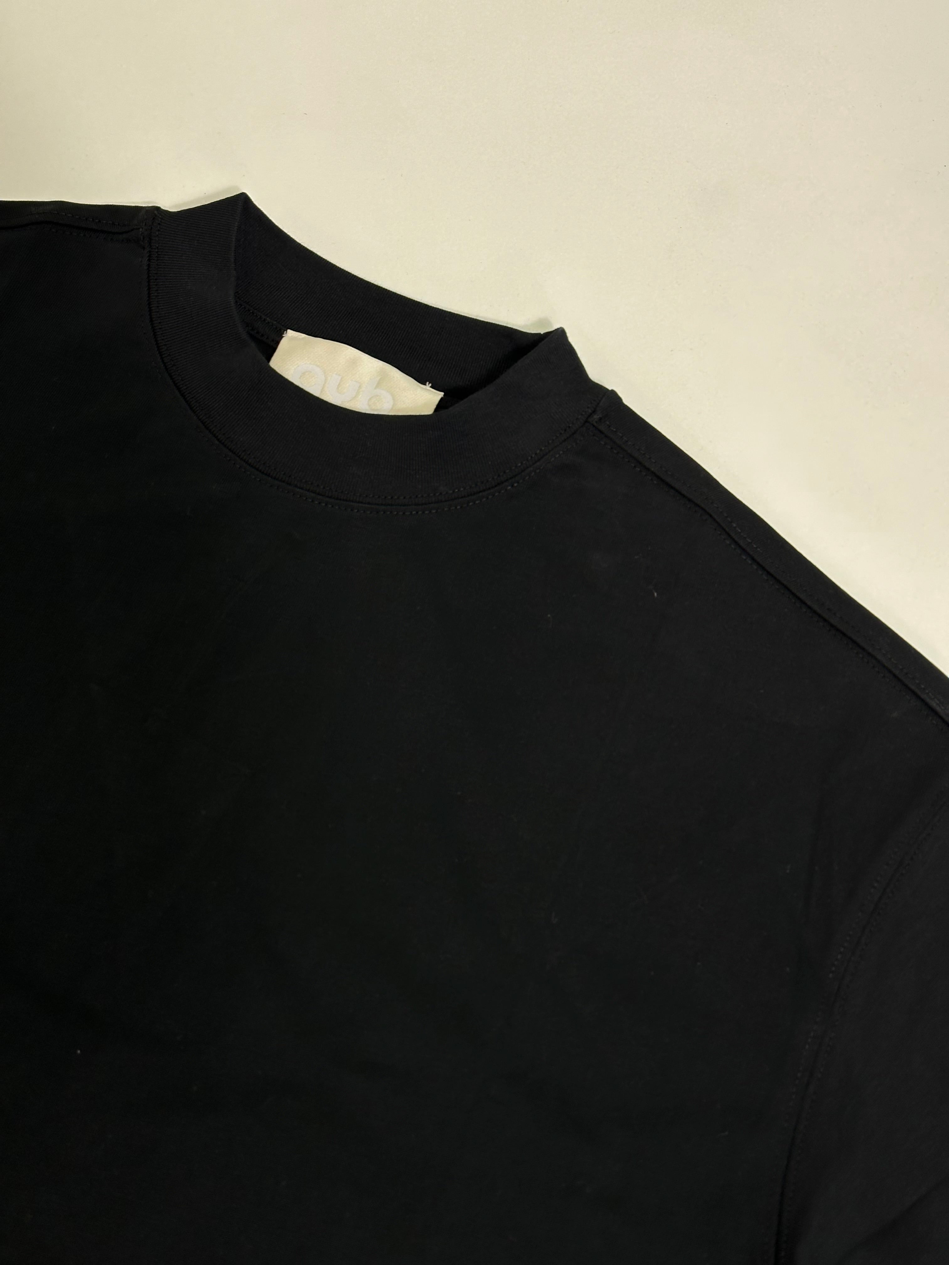 T-shirt Premium girocollo nera