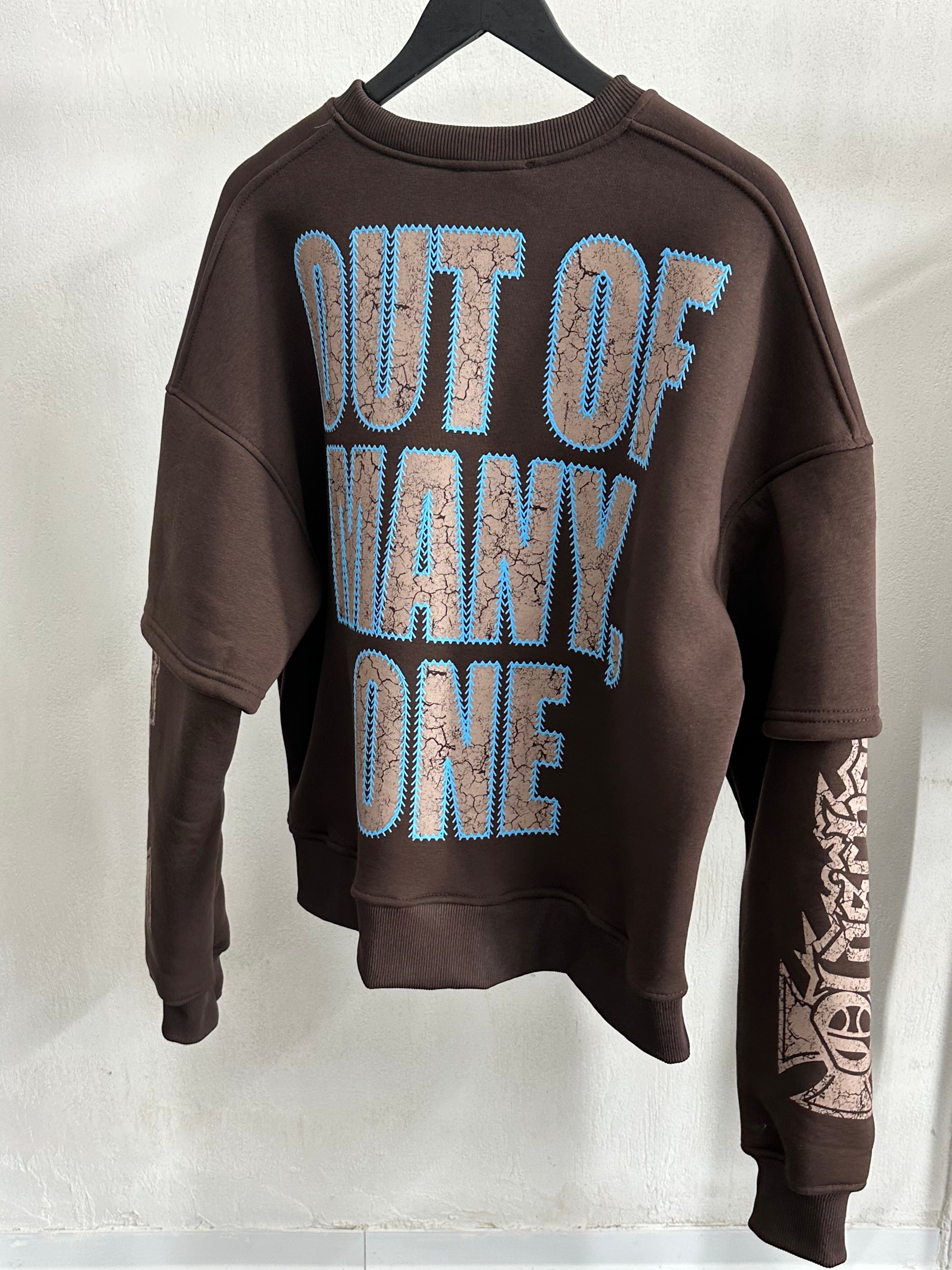 Felpa Bunker Double Brown