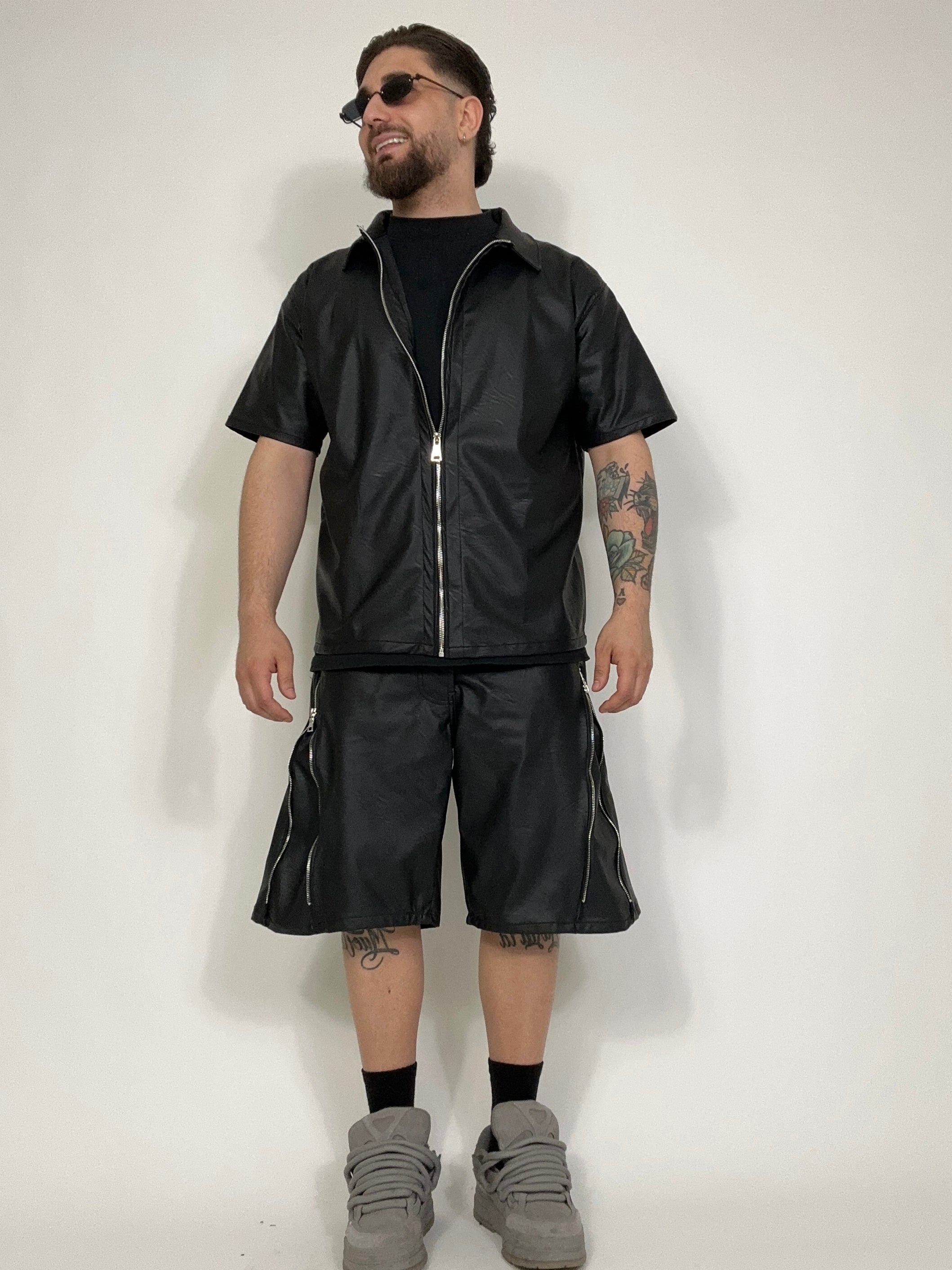 Coordinato Vera Pelle Martellata
