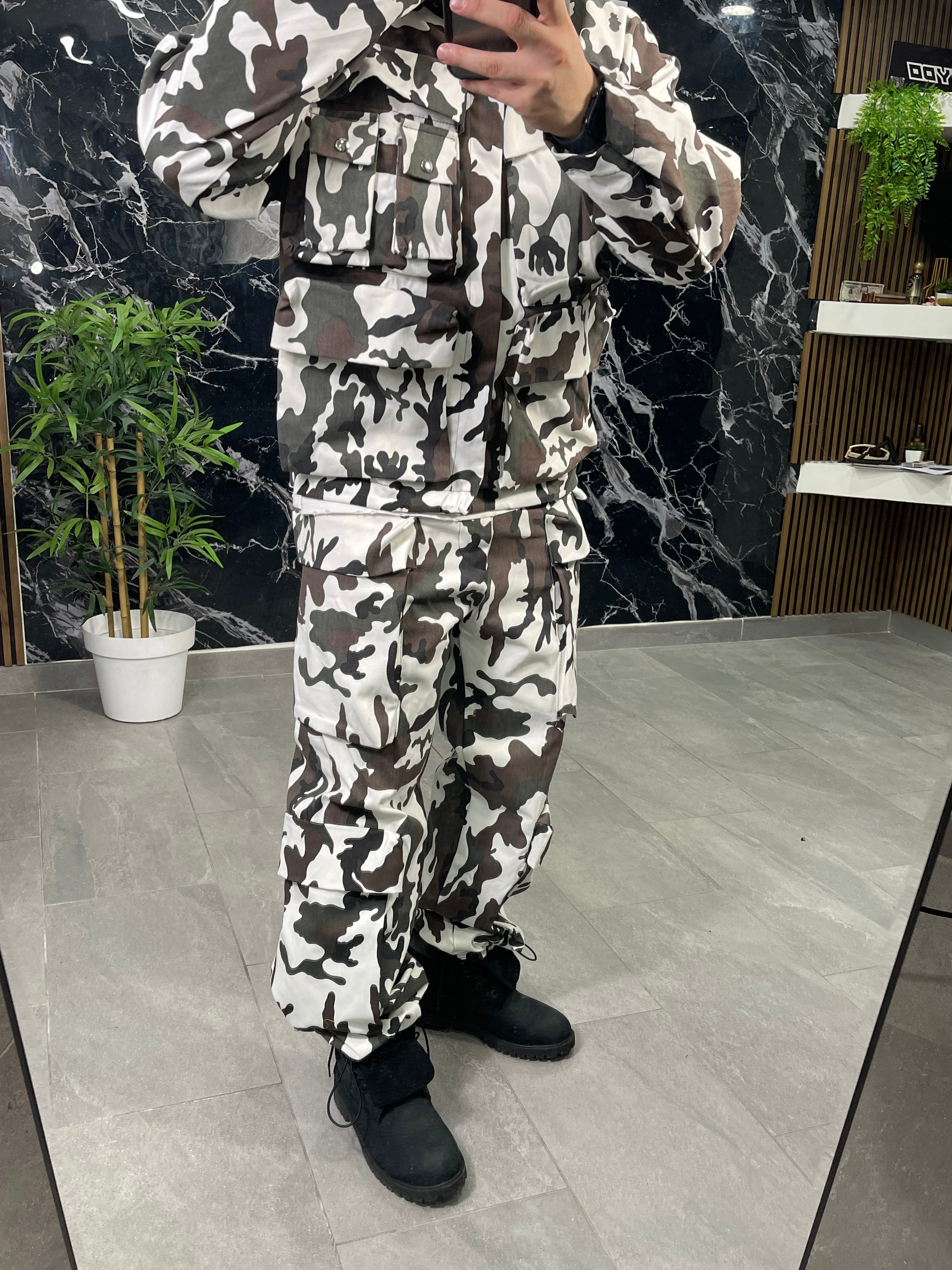 Coordinato Hydo Volcano Camouflage Green