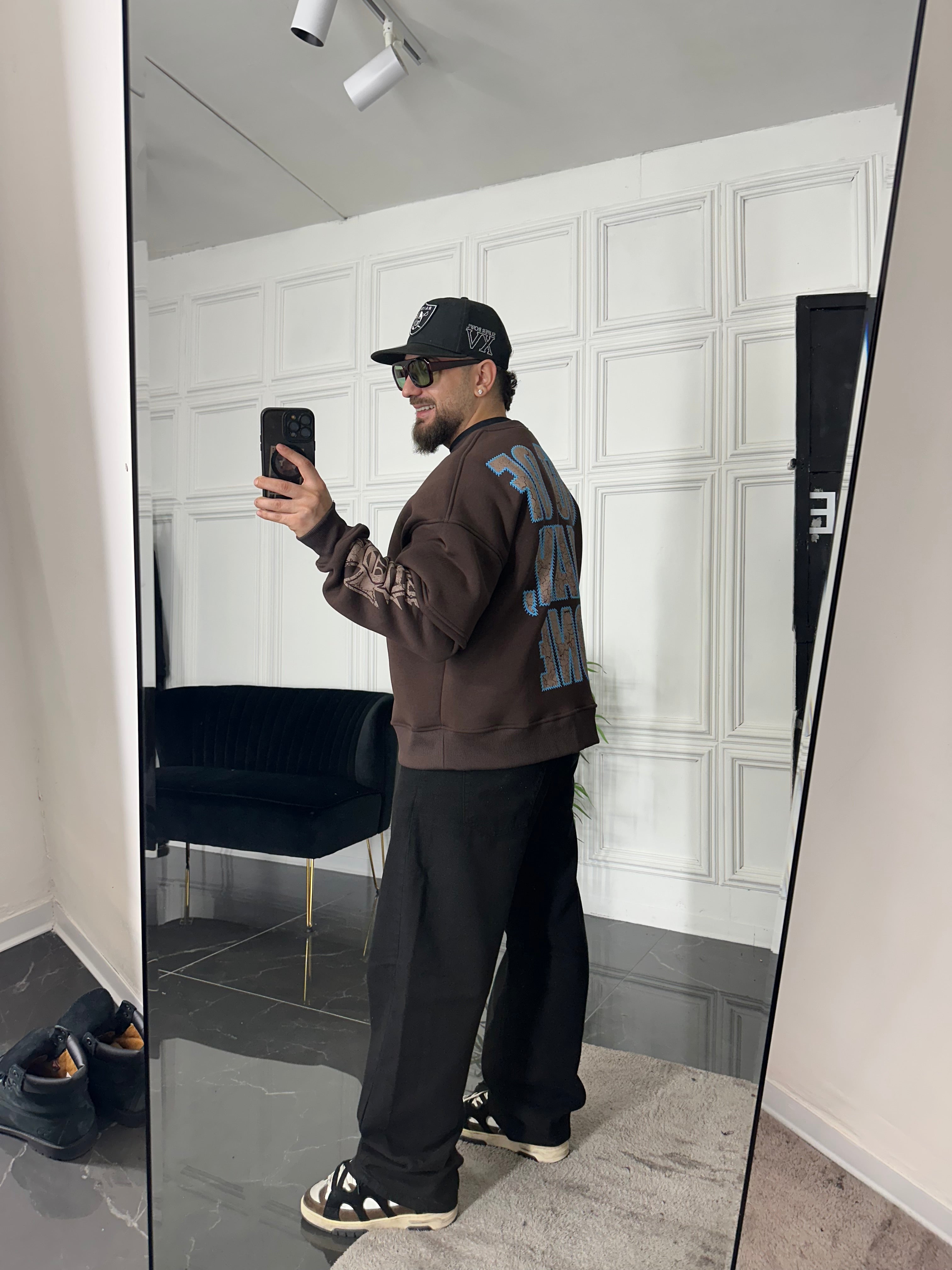 Felpa Bunker Double Brown