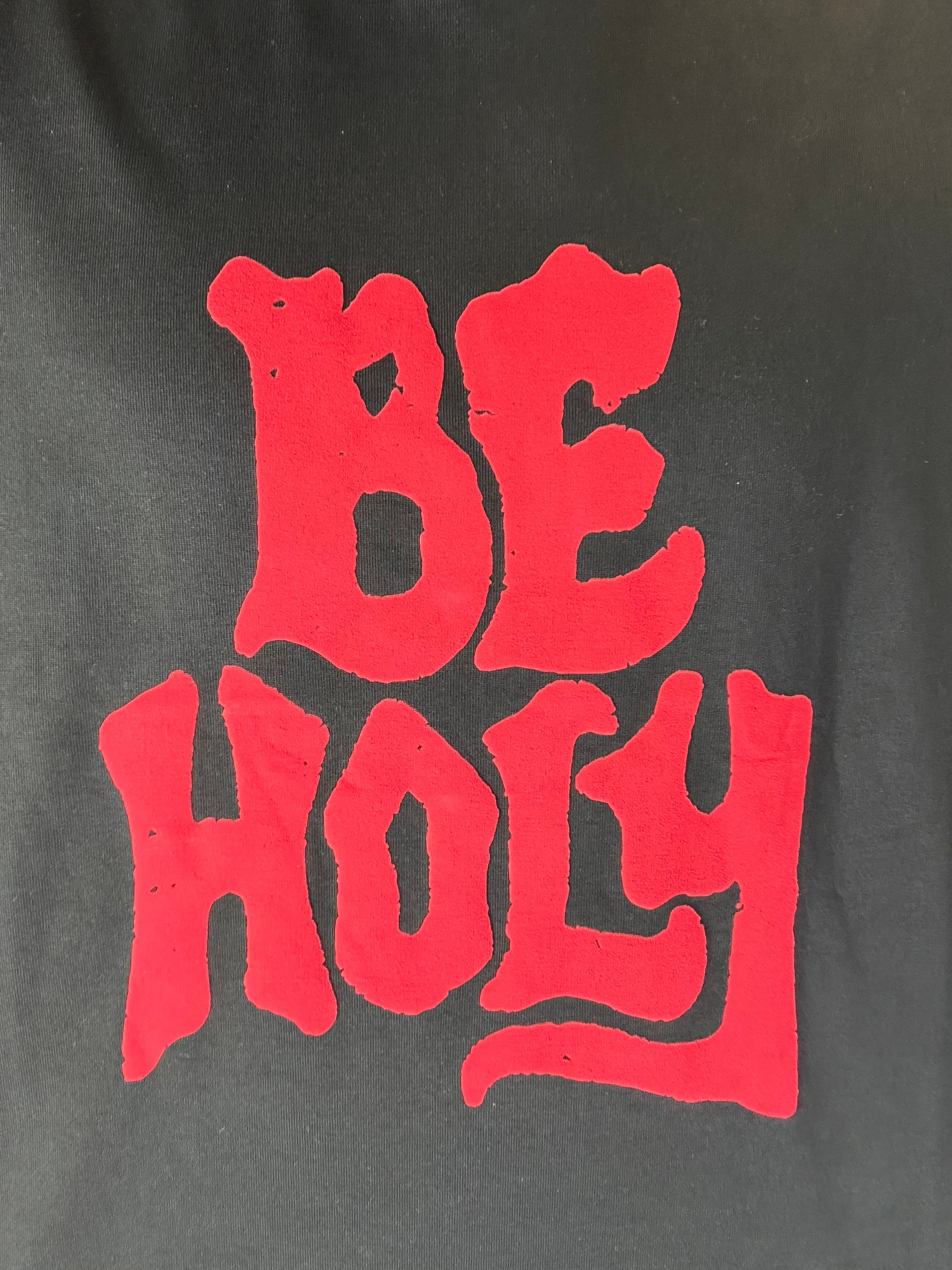T-shirt Hustle Be Holy Nera