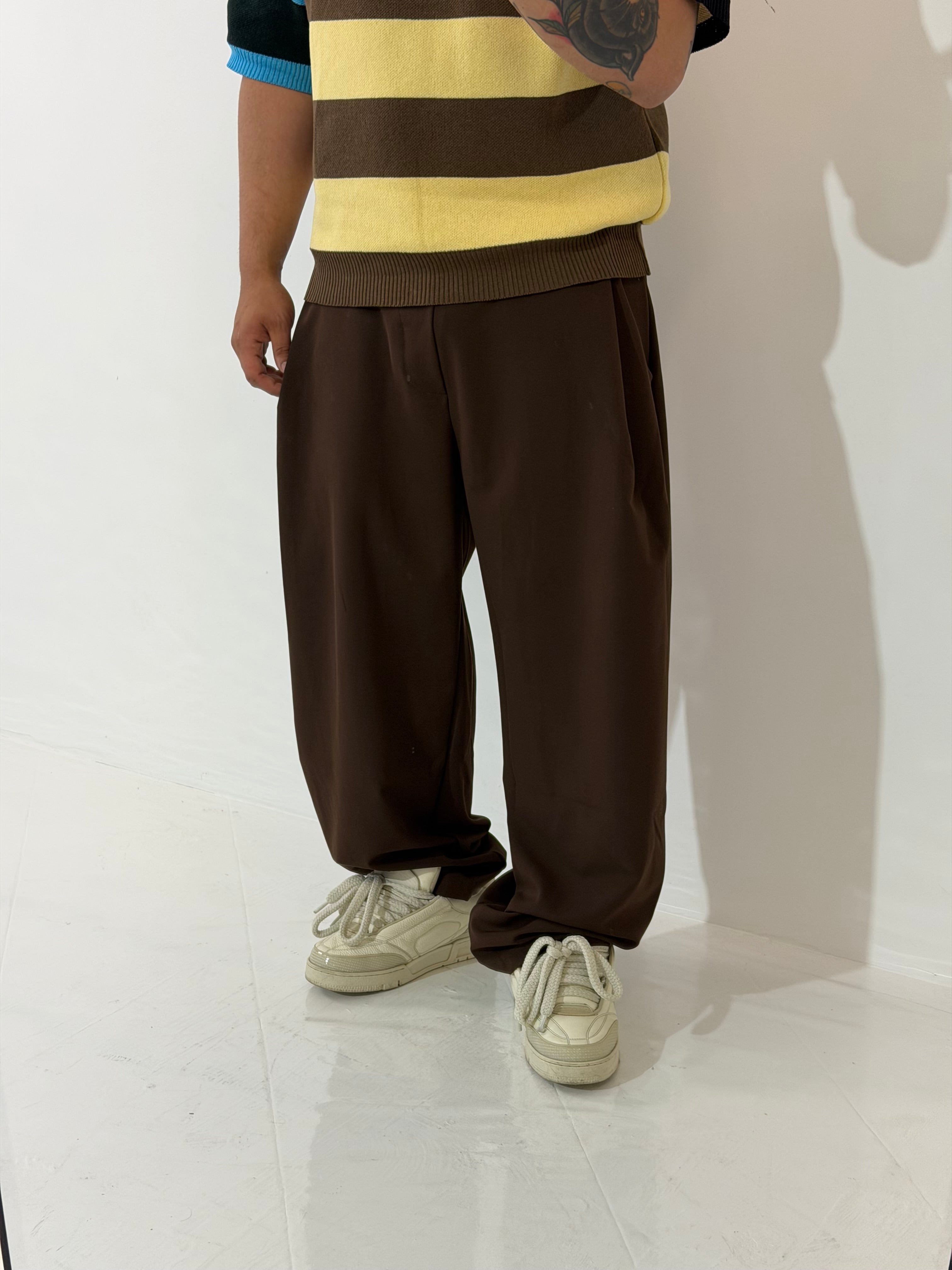 Pantalone Archivee jappo brown