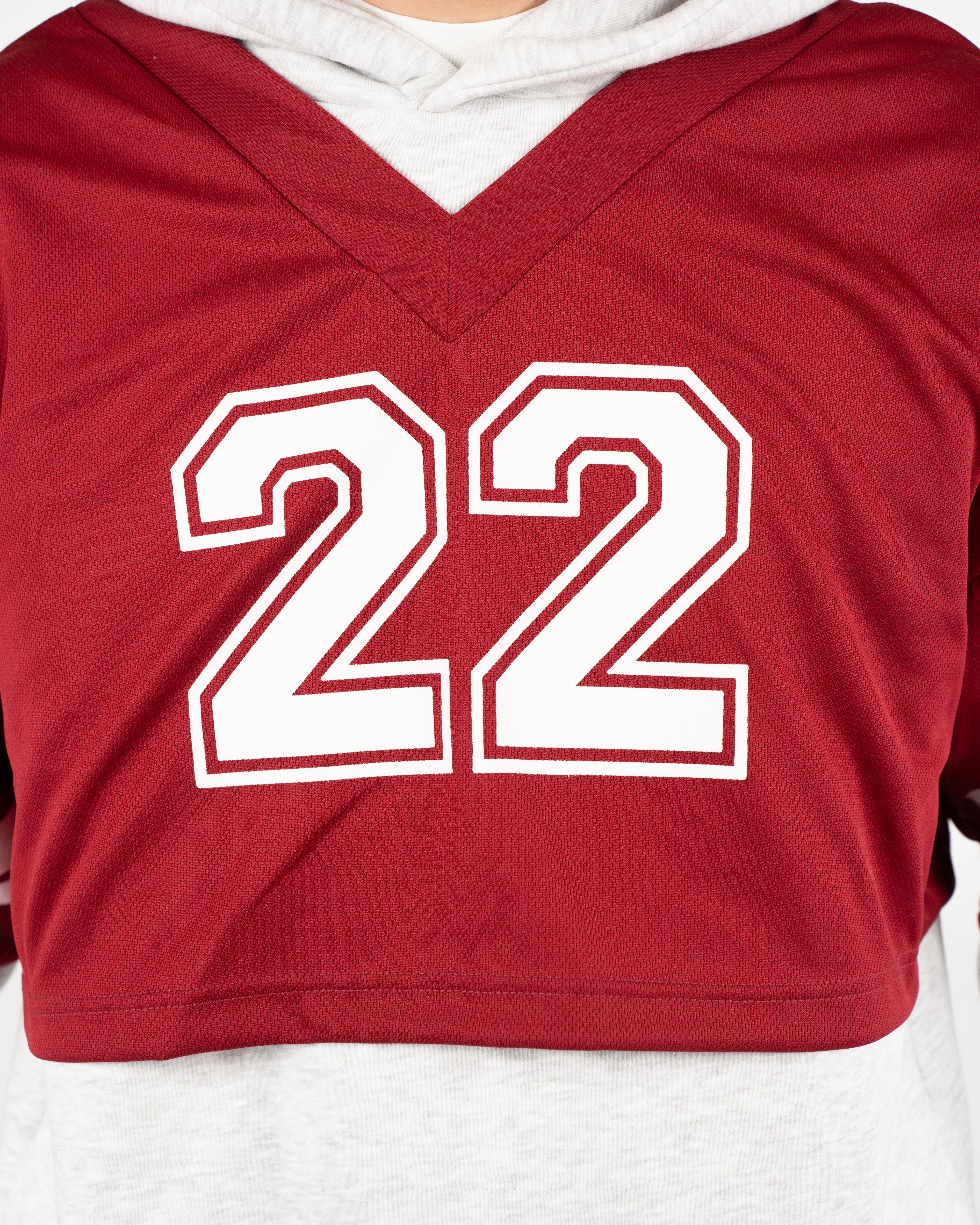 FELPA MYAMY TWENTY/TWO GREY/RED