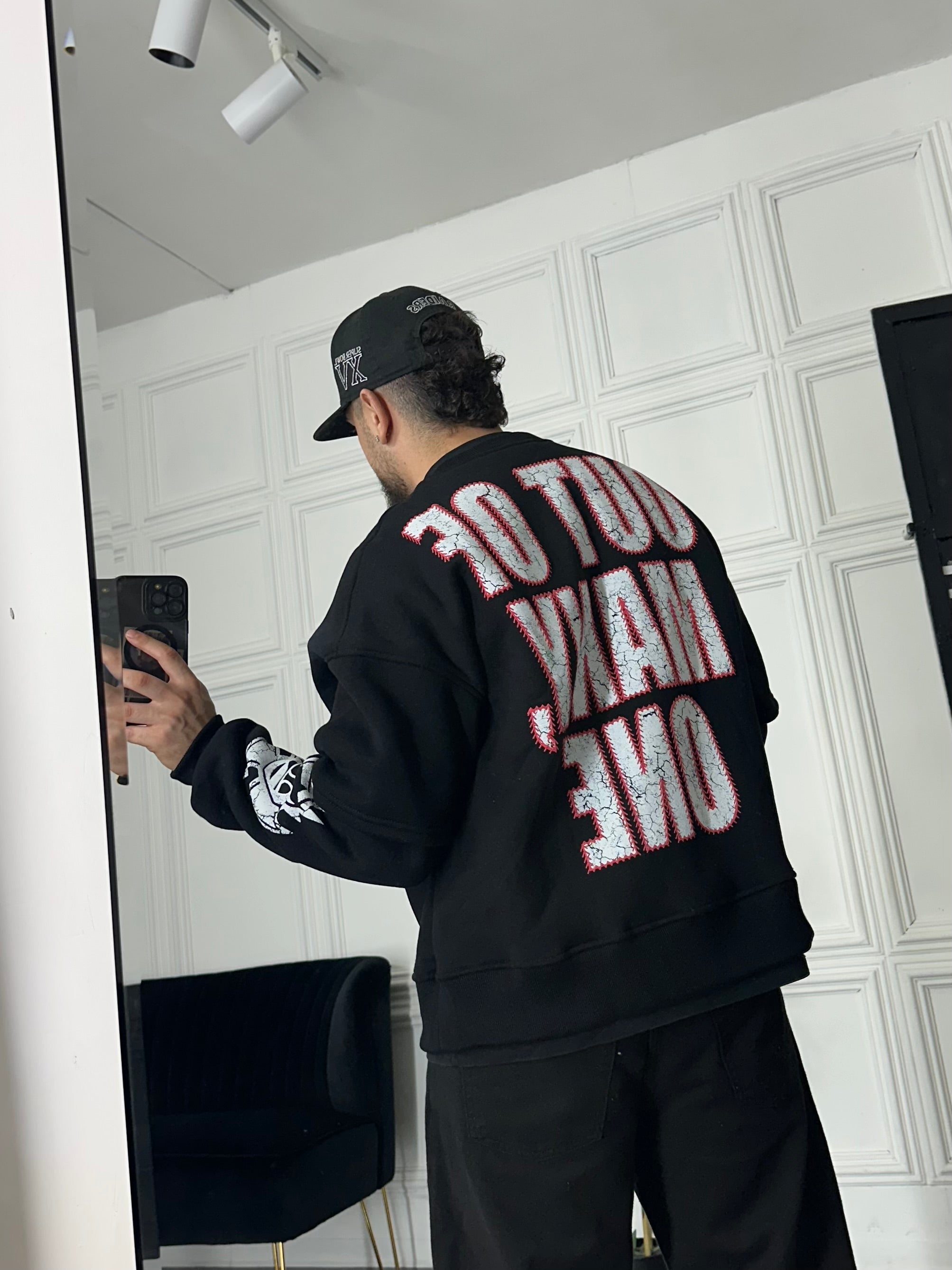 Felpa Bunker double nera