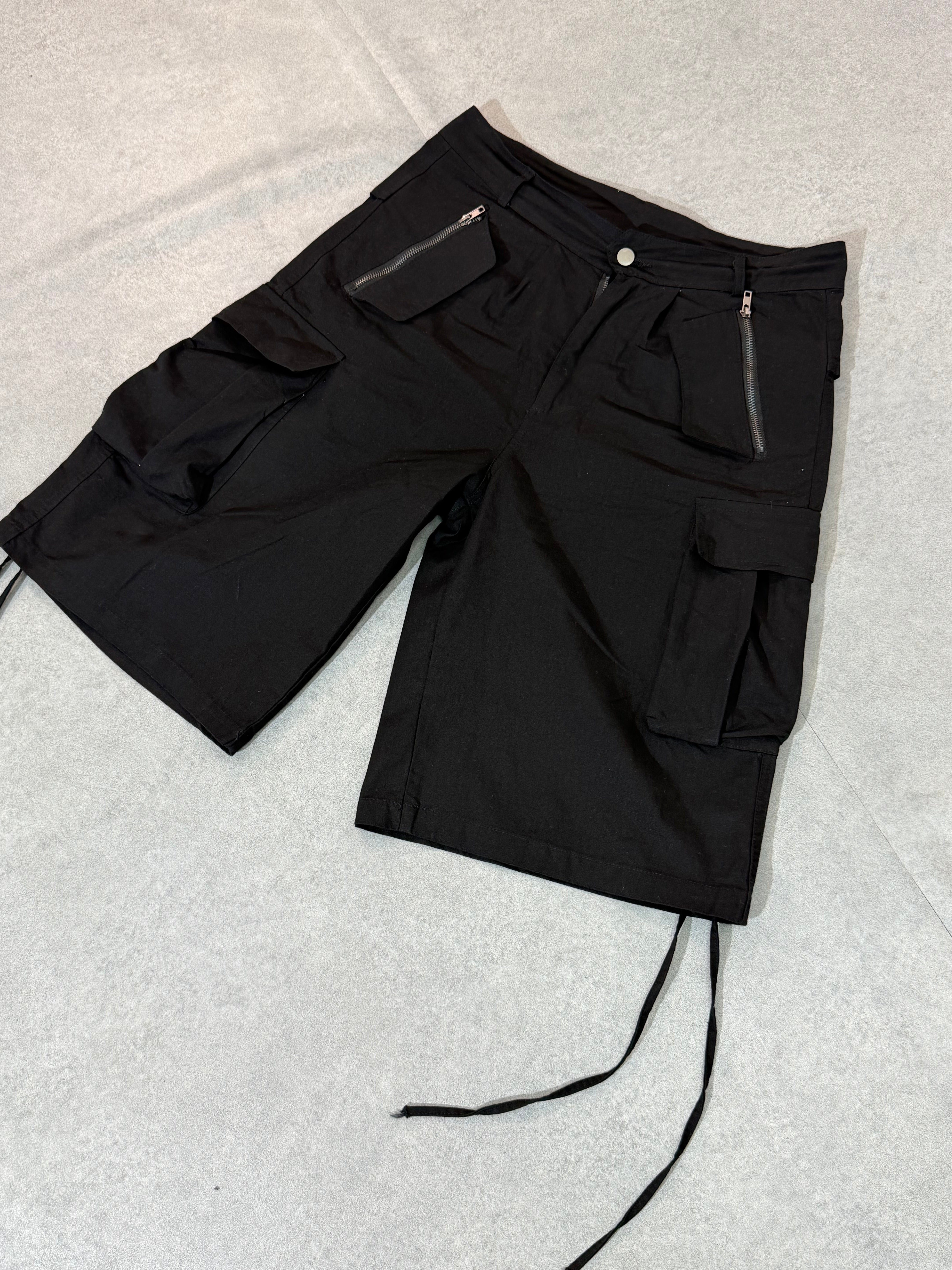 Short Cargo Laces Black
