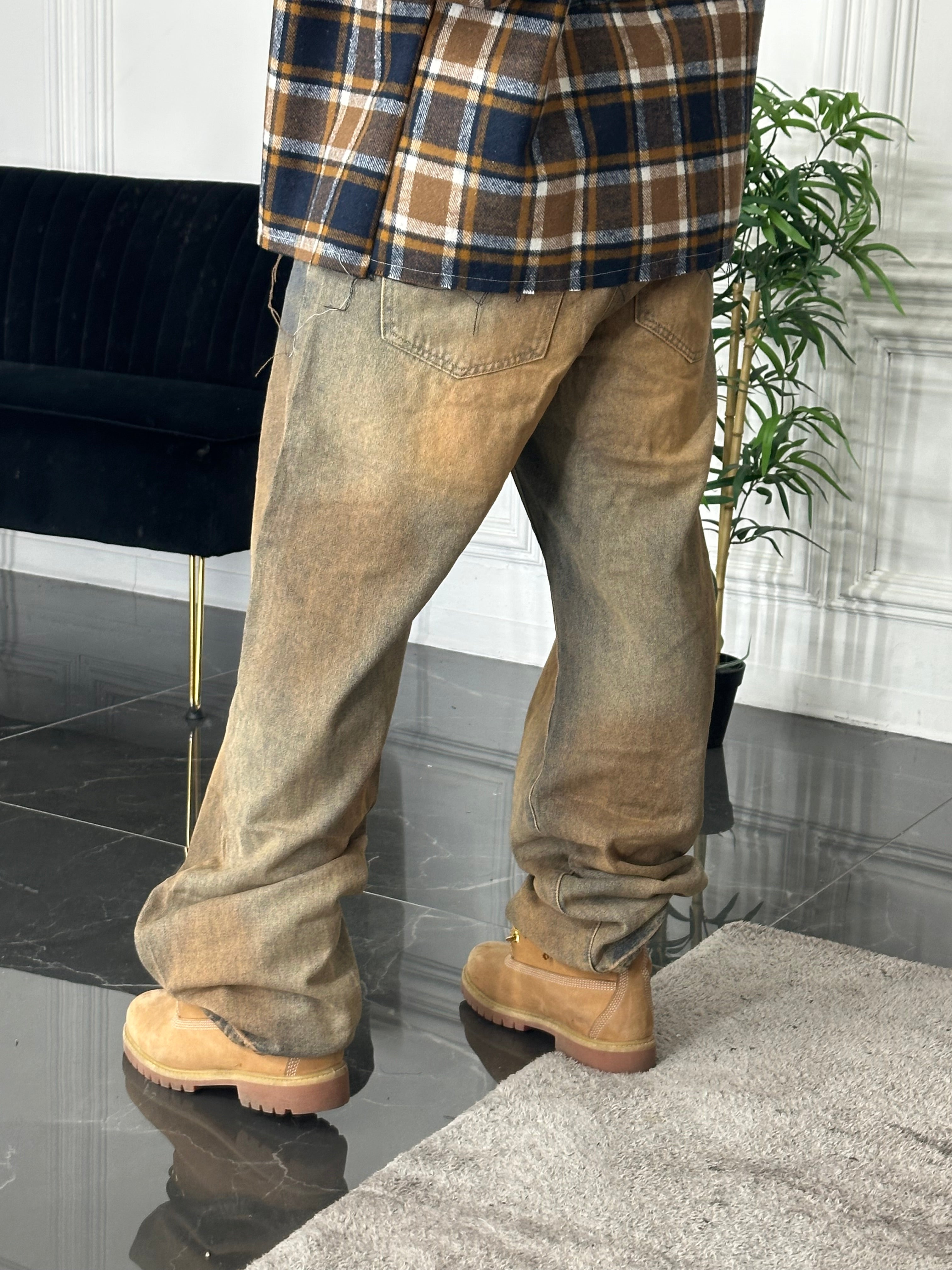 Jeans Baggy Sandblue