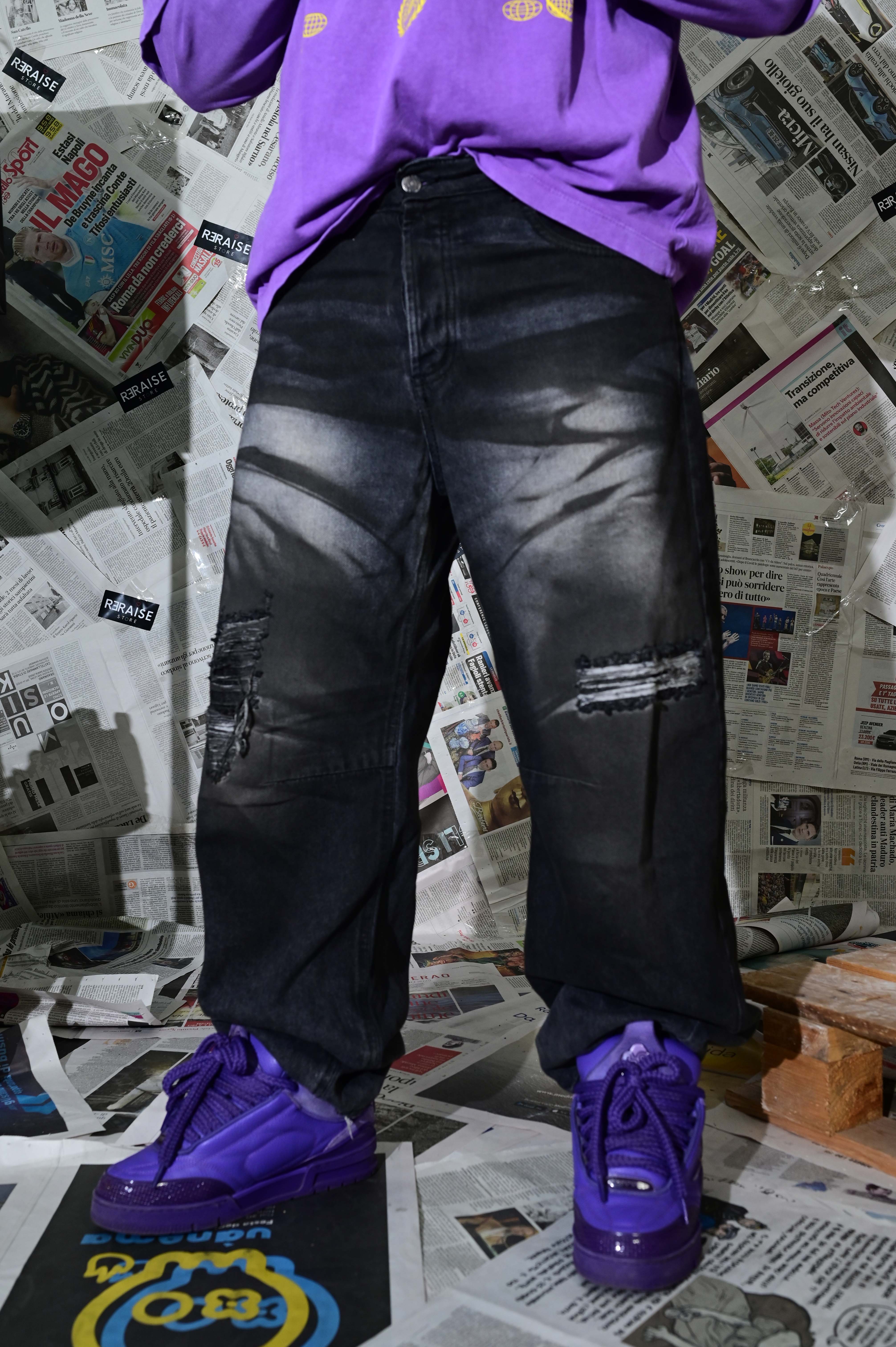 Jeans bunker Black wash