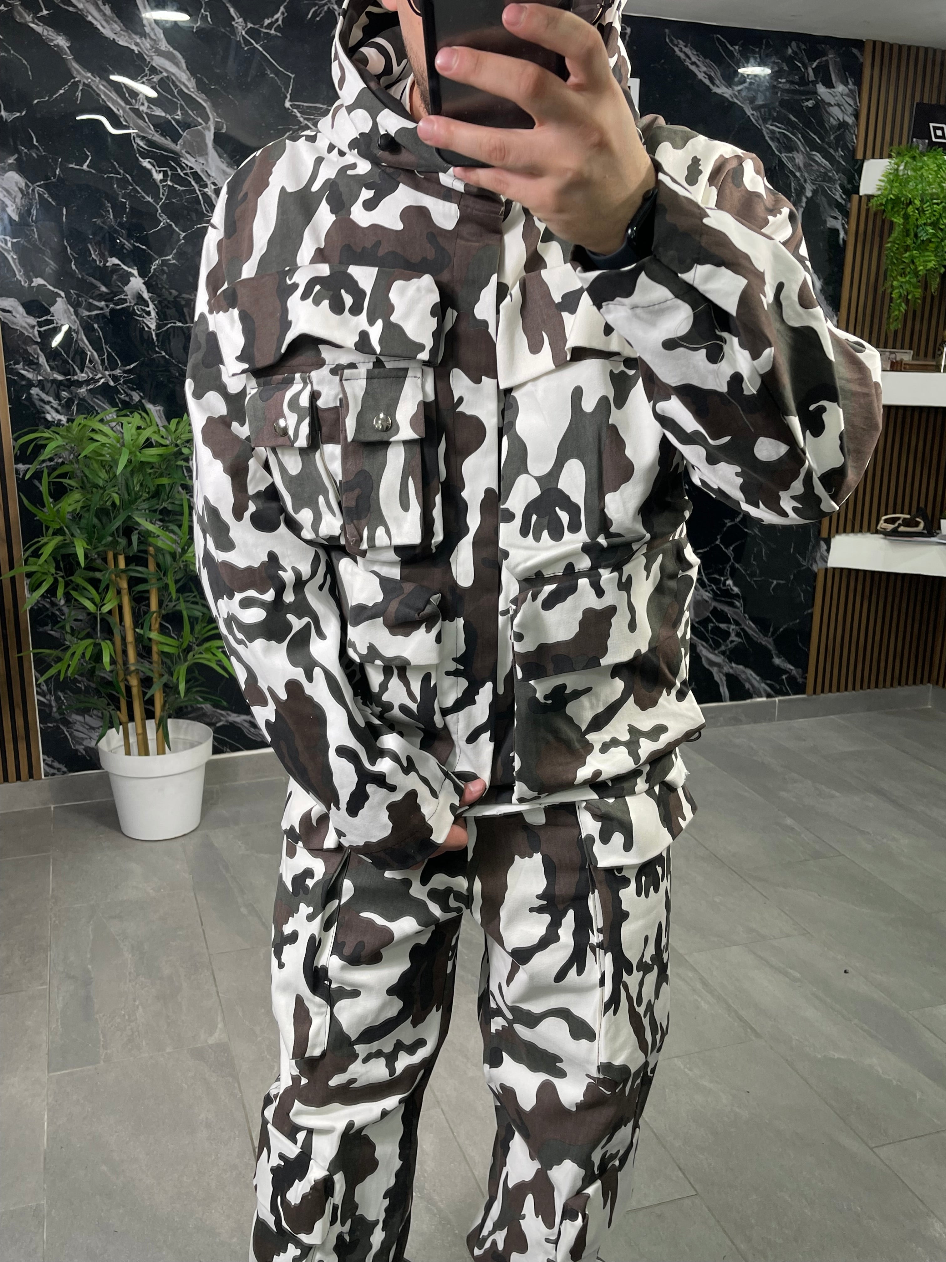 Coordinato Hydo Volcano Camouflage Green