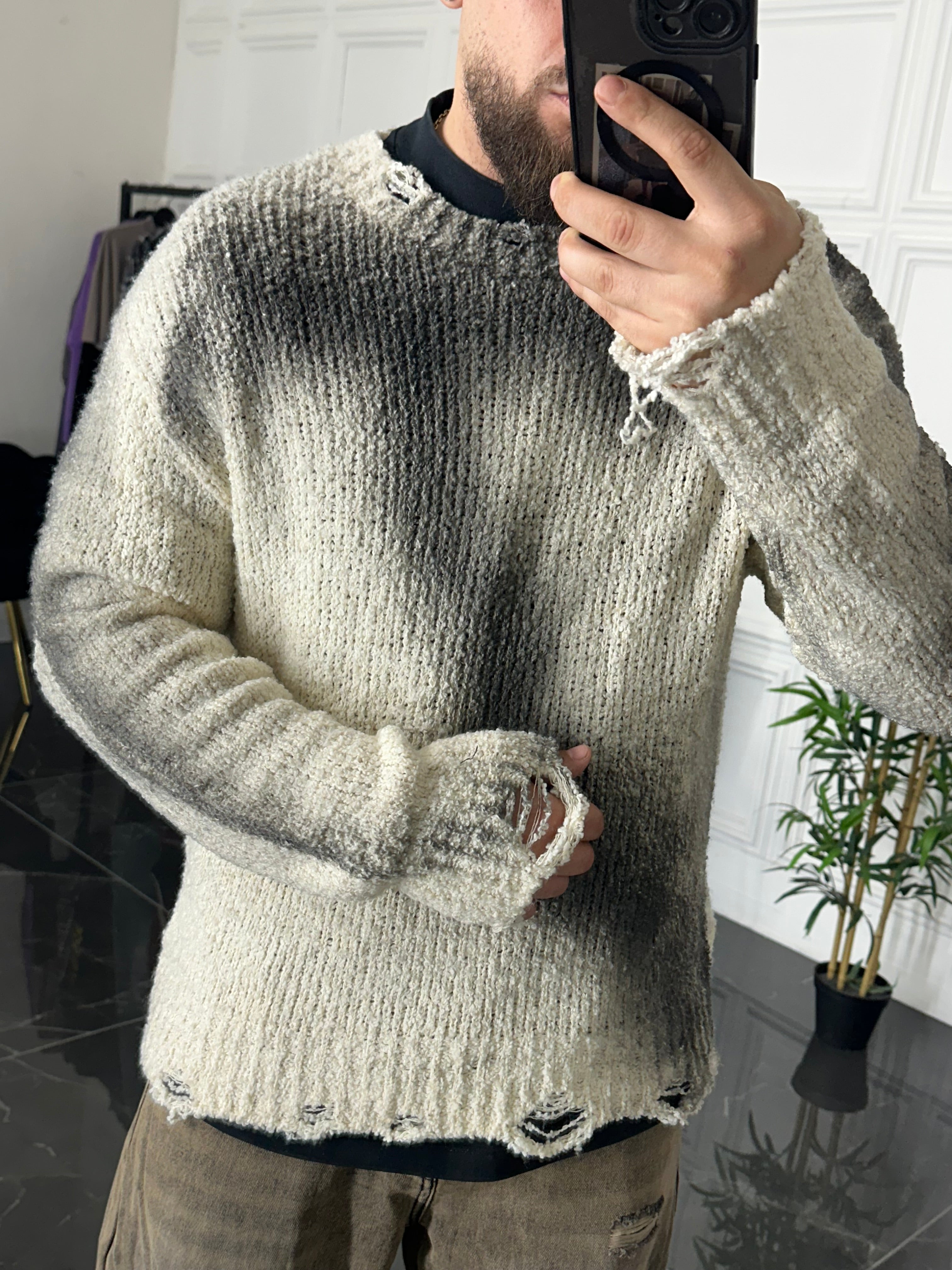 Maglione Broken Fade