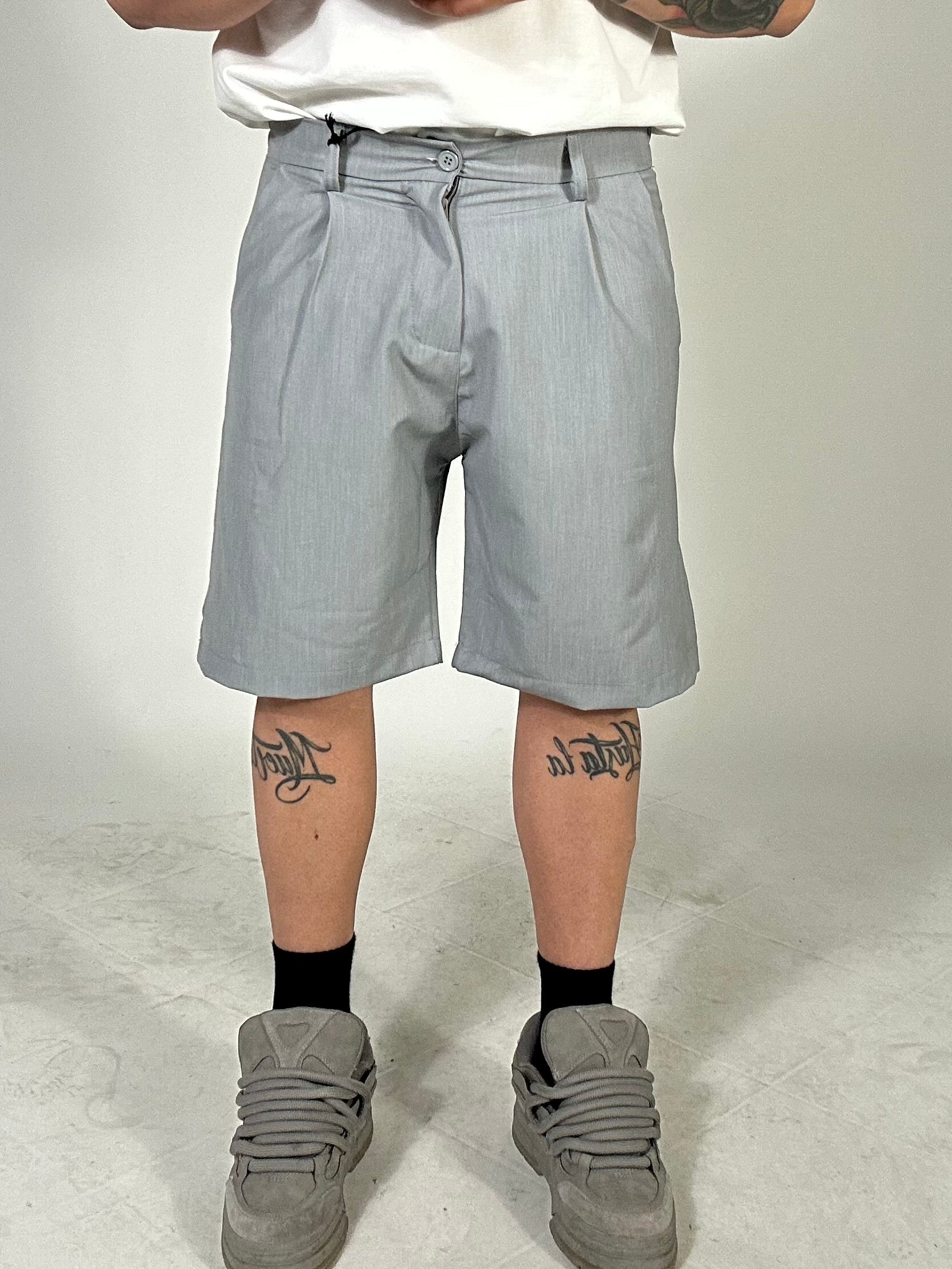 Short Bunker Basic grey