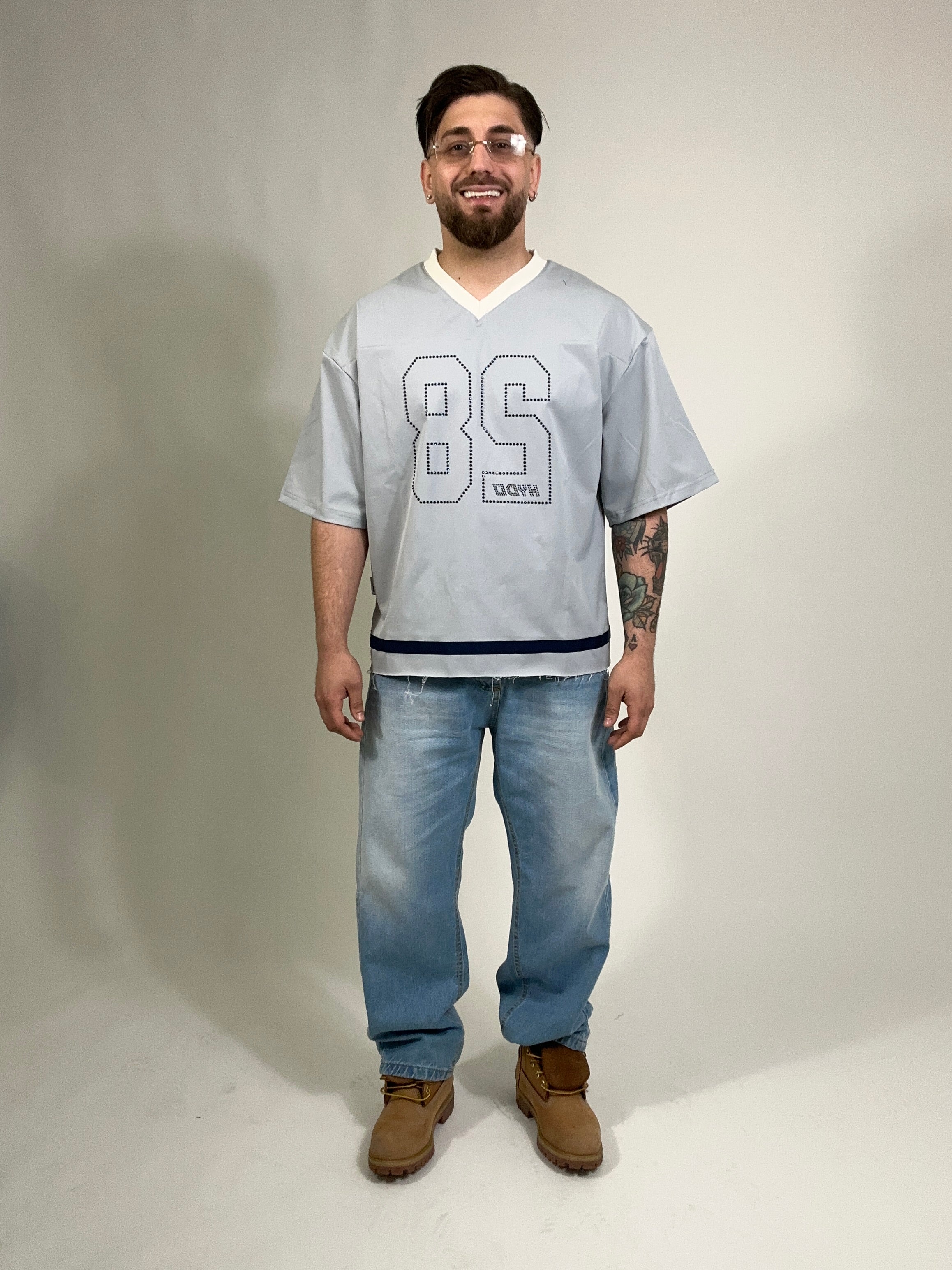 T-shirt Hydo Kyoto Strass Grey