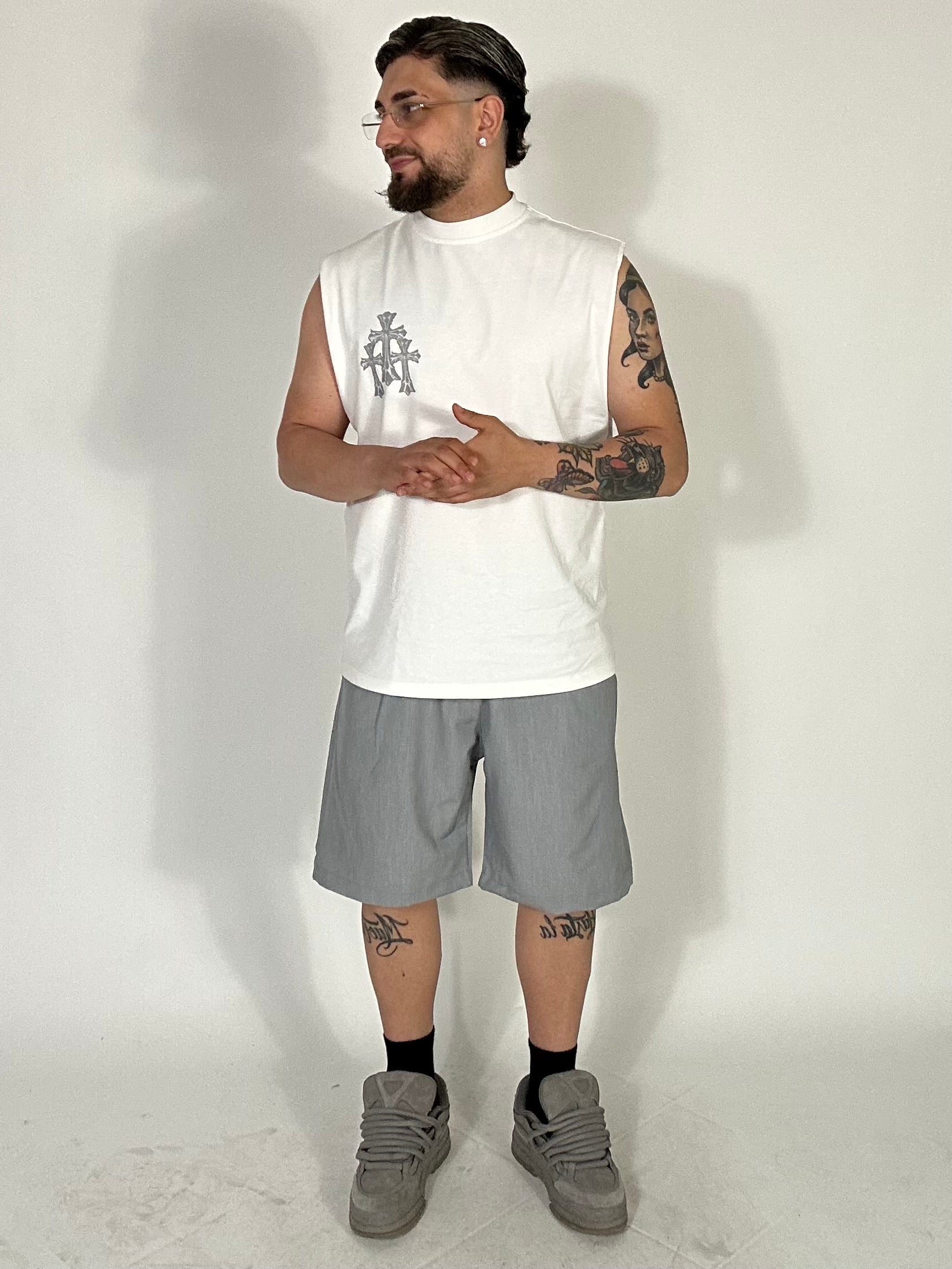 Short Bunker Basic grey
